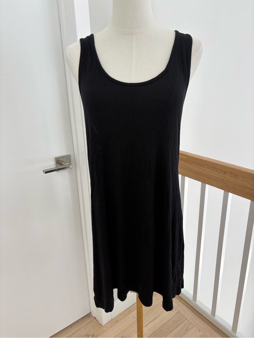Women’s Cover Up Black Tank Dress